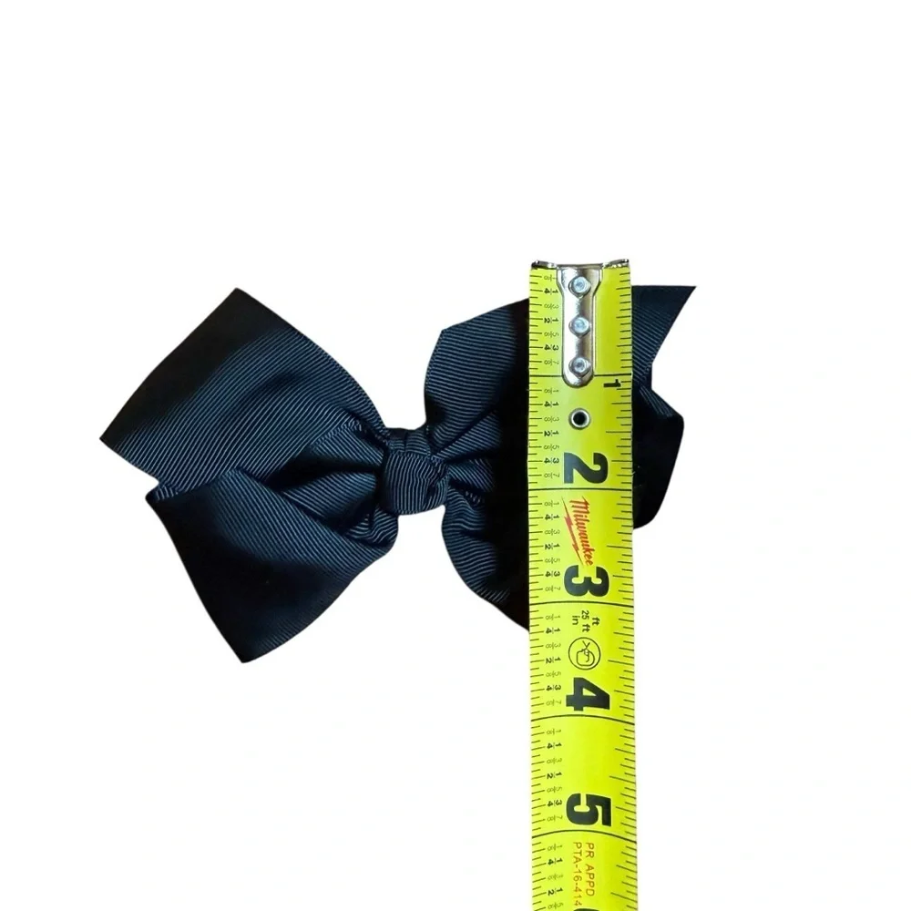 N/A black grosgrain